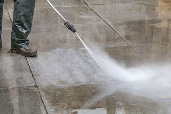 Concrete Power Washing in Escondido