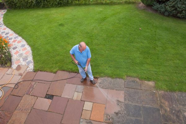 Pavers Pressure Washing in Escondido