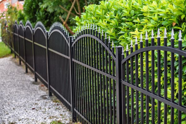 Iron Fence Pressure Washing in Escondido