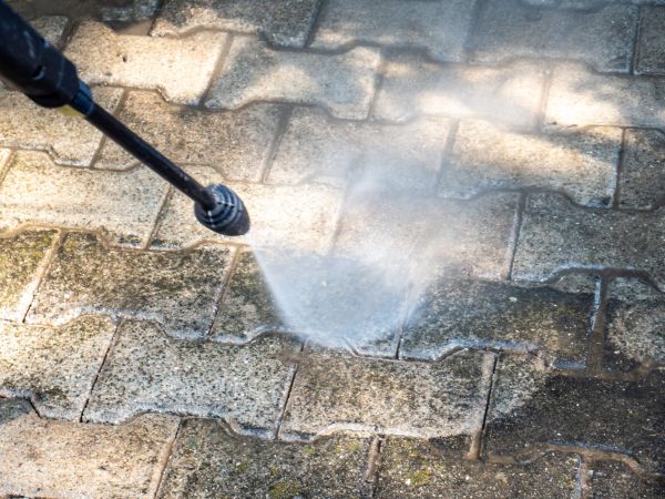 Paver Pressure Washing in Escondido