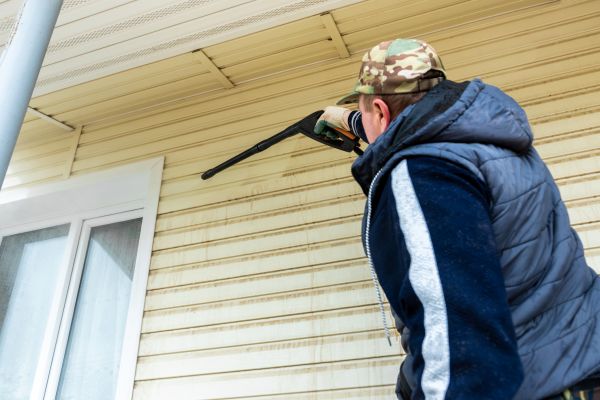 Vinyl Siding Pressure Cleaning in Escondido