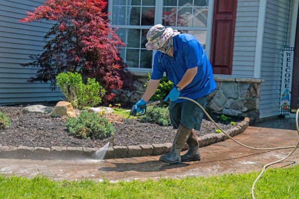 Brick Walkway Cleaning in Escondido