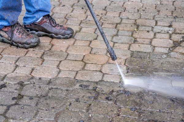 Stone Patio Cleaning in Escondido